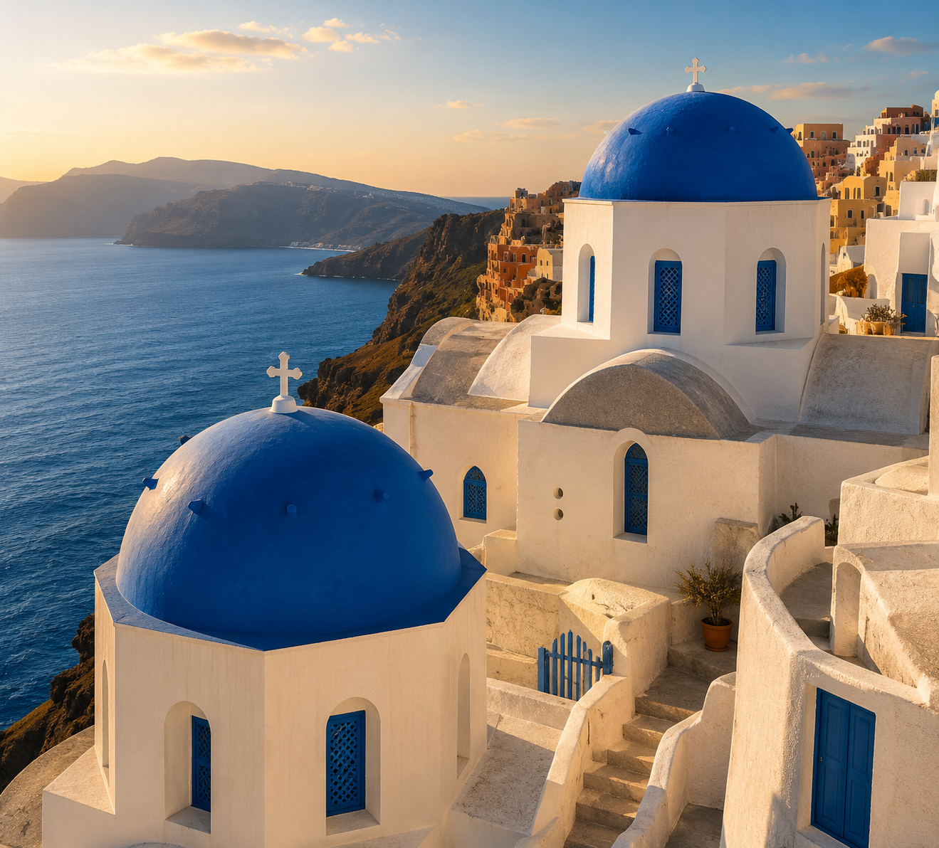 Vista de Santorini